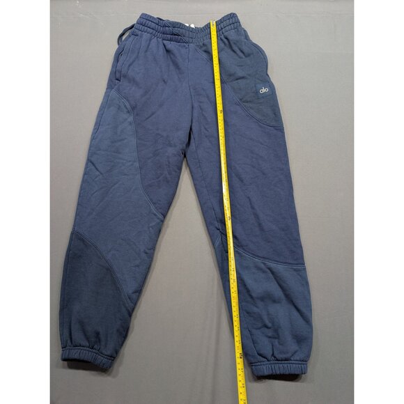 Alo Yoga Pants - Alo Yoga Accolade Sweatpants Joggers Navy Blue XS Fleece Drawstring